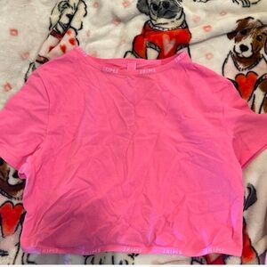 Women’s skims cotton logo cropped T-shirt